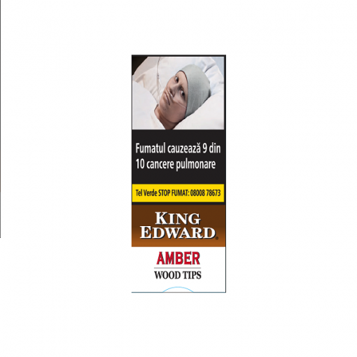 King Edward Wood Tips Amber (5)